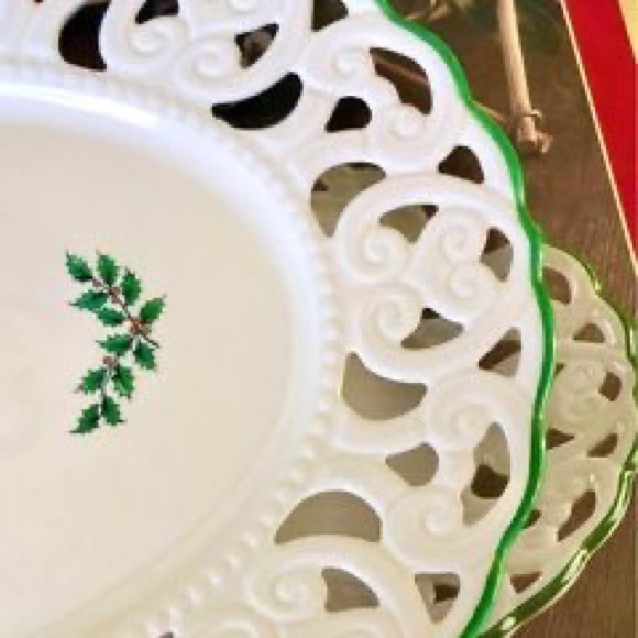 SPODE Christmas Tree 14” Oval Platter - Picture 2 of 8